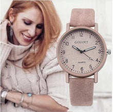 Load image into Gallery viewer, Retro Design Women Watches Leather Band Quartz Wrist Watch Top Brand Luxury Fashion Clock Saat Drop Shipping montre femme