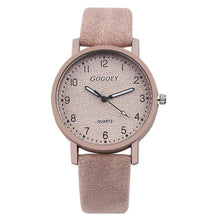 Load image into Gallery viewer, Retro Design Women Watches Leather Band Quartz Wrist Watch Top Brand Luxury Fashion Clock Saat Drop Shipping montre femme